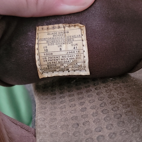 Brown Leather Merrell Sandals Size 10 - Picture 7 of 7